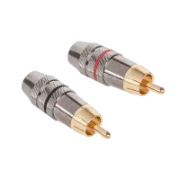 RCA pistik, metall, HD-291