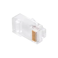 Telefonipistik. RJ45 8P 8C (juhe) läbiv CAT.6E