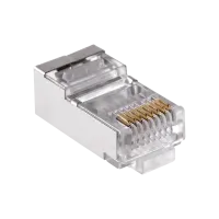 Telefonipistik. RJ45 8P 8C (juhe) läbiv CAT.6E varjestatud