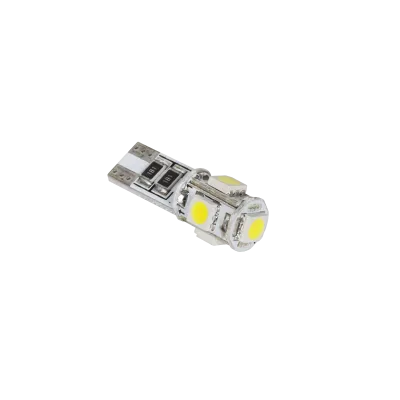 LED Car Bulb T10 (Canbus) - 5x SMD5050, White