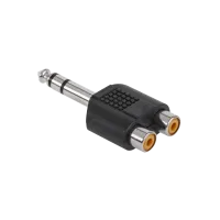 6,3 mm pesa - 2x RCA emane