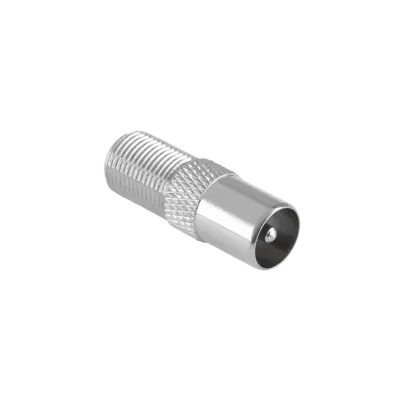 TV plug-F socket connector