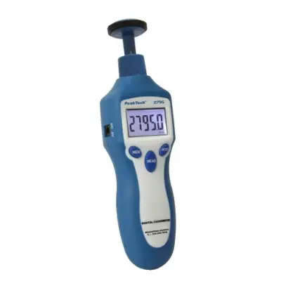Tahhomeeter, mehhaaniline ja laseriga 1-99999 p/min