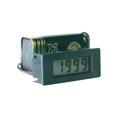 Volt & ammeter, LCD display 8mm hight of digits