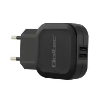 Qoltec Charger 12W 5V 2.4A 2xUSB