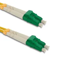 Qoltec Patchcord fiber optic LC/APC - LC/APC Singlemode 9/125 G652D Duplex 2m