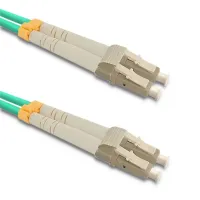 Qoltec Patchcord fiber optic LC/UPC - LC/UPC Multimode 50/125 OM3 Duplex 15m