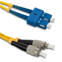 Qoltec Patchcord fiber optic SC/UPC - FC/UPC Singlemode 9/125 G652D Duplex 5m