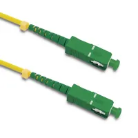 Qoltec Patchcord fiber optic SC/APC - SC/APC Singlemode 9/125 G652D Simplex 0.5m