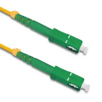 Qoltec Patchcord fiber optic SC/APC - SC/APC Singlemode 9/125 G652D Simplex 10m