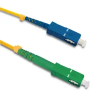 Patchcord fiber optic SC/APC - SC/UPC Singlemode 9/125 G652D Simplex 7m