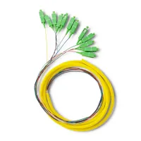 Qoltec 12 x Pigtail fiber optic SC/APC Singlemode G657A2 2m