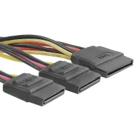 Qoltec SATA cable splitter SATA female 2xSATA female 0.2m