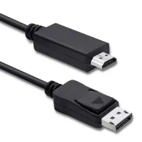 Qoltec DisplayPort v1.2 male HDMI male 5K 3m