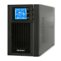 Qoltec Uninterruptible Power Supply UPS On-line Pure Sine Wave 1kVA 800W LCD USB