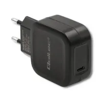 Qoltec Charger 20W 5-12V 1.67-3A USB type C PD Black