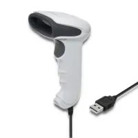 Qoltec barcode reader scanner 1D CCD matrix USB White