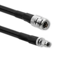Qoltec LMR400 Coaxial Cable N Female RP-SMA Male 3m