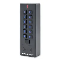 Qoltec Code lock HYPERION with RFID reader Code Card key fob IP68 EM