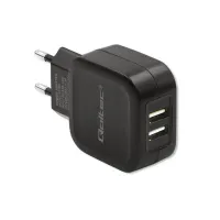 Qoltec Charger 17W 5V 3.4A 2xUSB