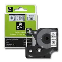Qoltec Tape for DYMO D1 45803, 45808 19mm x 7m White/Black print