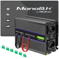 Qoltec Monolith voltage converter 3000 MS Wave 12V to 230V 1500/3000 USB