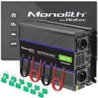 Qoltec Monolith voltage converter 6000 MS Wave 12V to 230V 3000/6000W USB