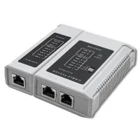 Qoltec Cable networks tester RJ45 RJ12