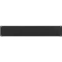 Qoltec Solid steel blanking panel for 19" RACK cabinets 2U