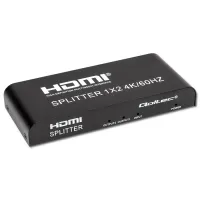 Qoltec Active HDMI Splitter 2 x HDMI 4K x 2K 6Gb/s 60Hz High stability