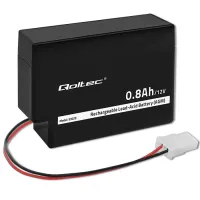 Qoltec AGM battery 12V 0.8Ah Maintenance-free Efficient LongLife for toys, vehicles