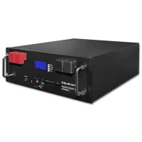 Qoltec Stable Energy storage LiFePO4 for RACK 5.12kWh 51.2V 100Ah BMS LCD