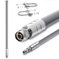 Qoltec LoRa Antenna 12dBi Omnidirectional Outdoor Fiberglass 868 MHz 1.5m