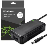 Qoltec Fast Charger for e-bike, electric scooter 36V 42V 4A 5.5*2.1 + power cable