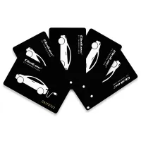 Qoltec Proximity Cards for EV Charging Station 5 pcs Hotel, Parking