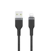 Wiwu PT01 nylon lightning cable 1,2m (black)