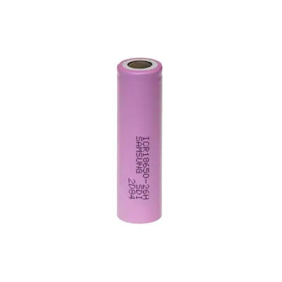 Samsung SDI ICR18650-26JM 2600mAh unprotected cell 3.7V