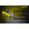 Nitecore IMR18650 2600mA 40A li-ion aku battery 3.7V 2-pack
