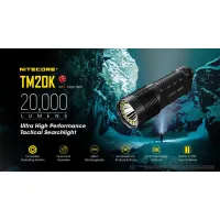 Nitecore TM20K taskulamp 20000lm