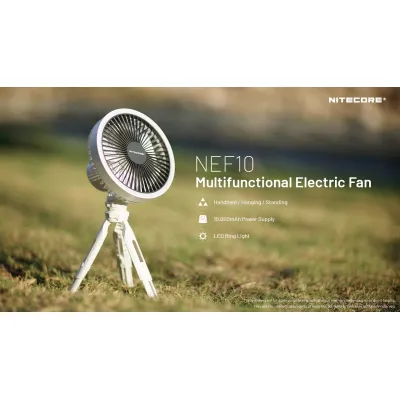 Nitecore NEF10 multifunctional electric fan