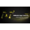 Nitecore NL1410 1000mAh Li-ion aku 3.7V 14500 AA