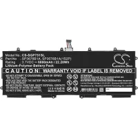 Samsung Galaxy Note 10.1 LTE, GT-P5100 tahvelarvuti aku 6000 mAh / 22.2 Wh