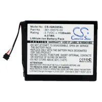 Garmin Nuvi 3597, Nuvi 3598 GPS aku 1100mAh