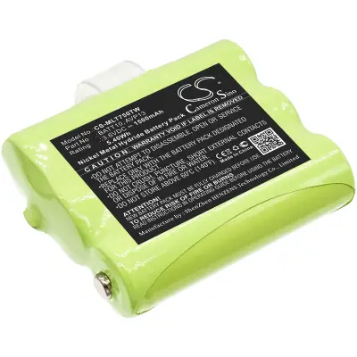 Midland AVP13, BATT10, T71, T75, T77 3.6V Ni-MH 1500mAh-5.40Wh battery