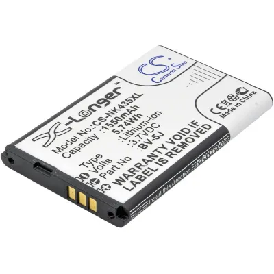 Nokia Lumia 435, Lumia 532, BV-5J 3.70V 1550mAh Li-ion mobile phone battery
