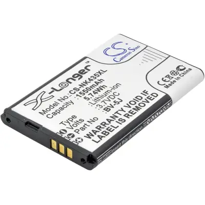 Nokia Lumia 435, Lumia 532, BV-5J 3.70V 1550mAh Li-ion аккумулятор телефона