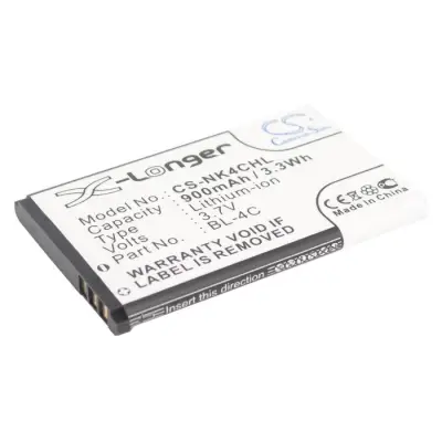 Nokia BL-4C mobile phone battery 900mAh