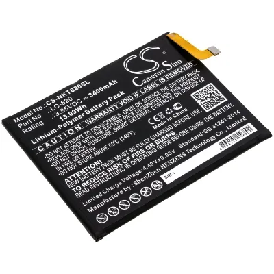 Nokia LC-620, 6.2 3.85V Li-Polymer 3400mAh-13.09Wh telefoni aku