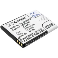 Nokia 8110 4G, BV-6A 3.7V 1200mAh Li-ion mobiiltelefoni aku