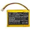 Philips 104050-2S, 2ICP11/41/54 2500mAh kõlari aku
